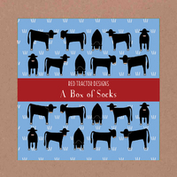 Angus Cattle On Blue Boxed Set